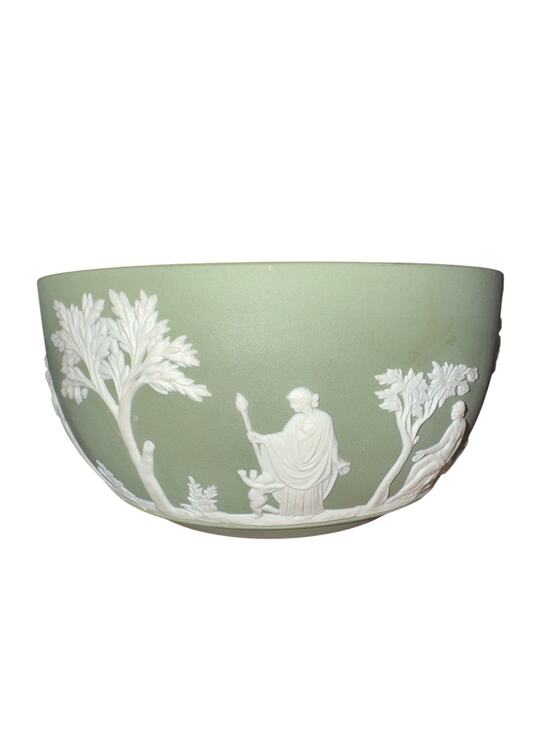 Wedgwood Other - Rare 1960s Wedgwood Sage Green and Cream Sacrifice Bowl